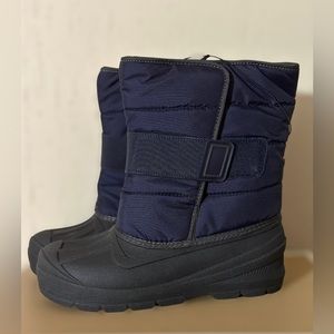 Kids' Navy Blue Asher Medium Width Winter Boots Youth Cat & Jack